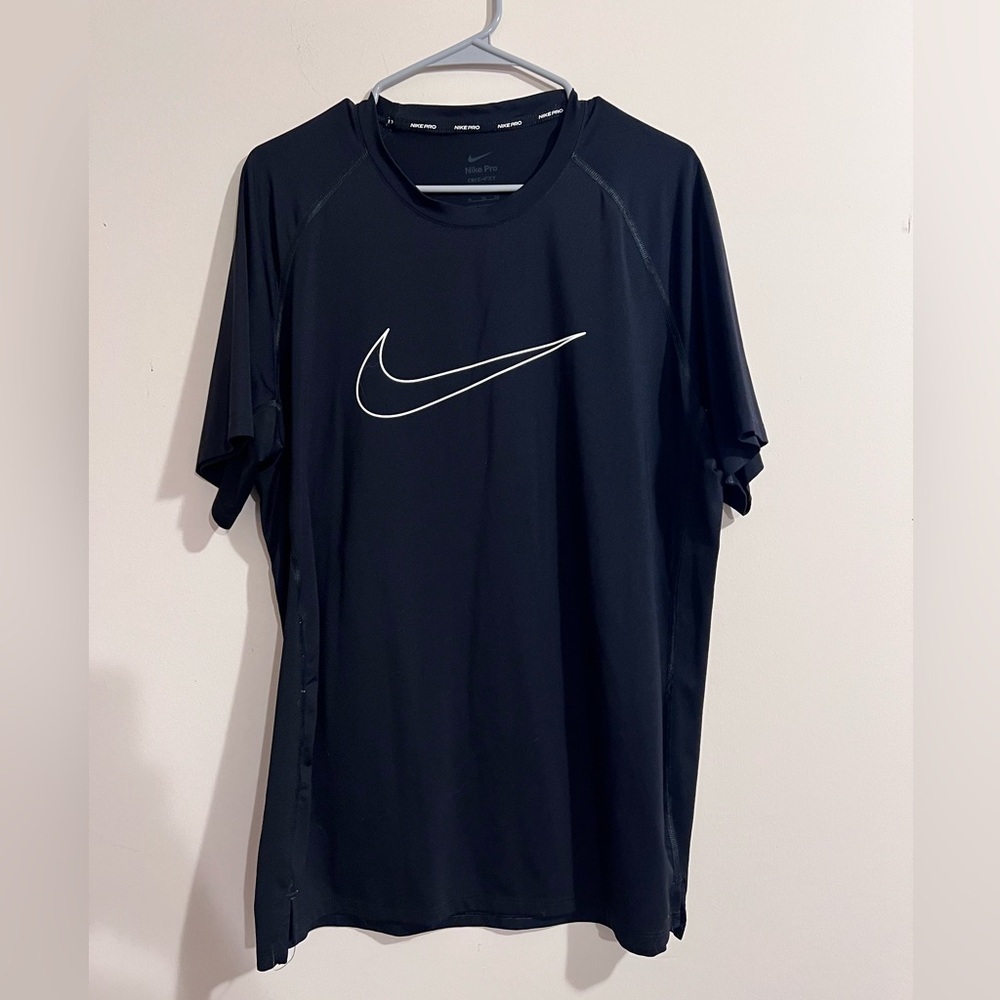 Nike Pro Black Dri-FIT Slim Fit Top